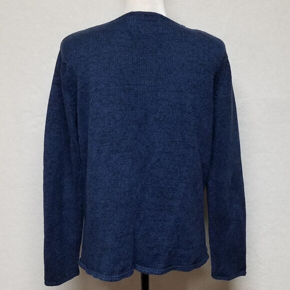 Vintage Y2K tiara blue knit butterfly cardigan - Picture 13 of 15